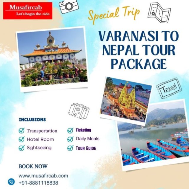 Varanasi to Nepal Tour Package