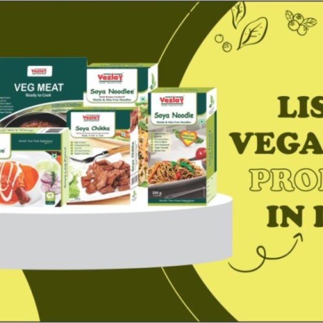Vezlay Vegan Food - High-Protein Plant-Based Food for a Healthy Life